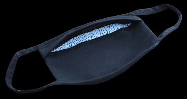 Logotrade Werbegeschenke das Foto: MARS PRO Baumwollmaske (Größe M) mit Tasche und HEPA-Filter 1380165